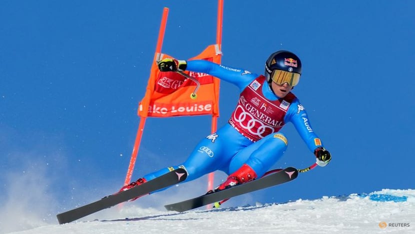 Alpine Skiing Olympic Champion Goggia Wins Lake Louise Downhill Cna 0304