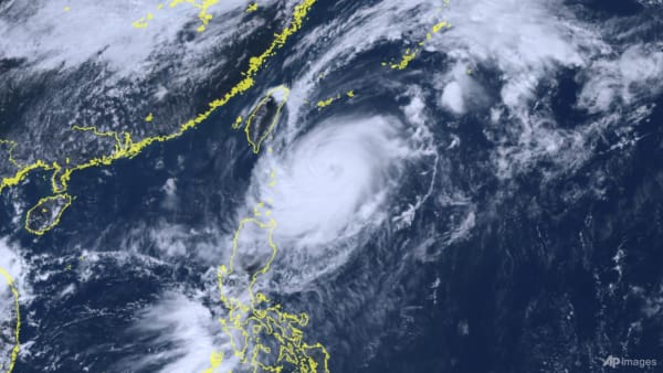 Flights cancelled, work suspended as Typhoon Koinu grinds towards Taiwan