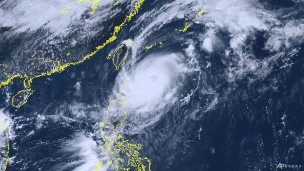 Taiwan braces for strong wind and rain as Typhoon Koinu approaches the island
