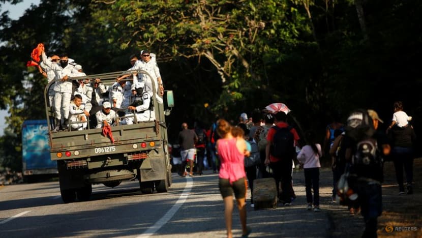 'We need to work': Hundreds of migrants form new US-bound caravan in Mexico 'We need to work': Hundreds of migrants form new US-bound caravan in Mexico