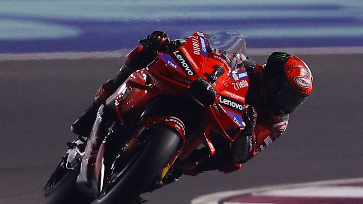 Ducati’s Bagnaia begins MotoGP title defence with victory in Qatar Ducati’s Bagnaia begins MotoGP title defence with victory in Qatar