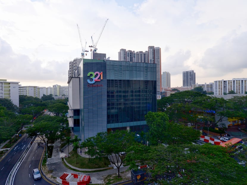 Eng Wah Global, which owns 321 Clementi, said that only a ‘small section’ of the cladding was non-compliant, and its architecture firm is working to replace the affected parts ‘at the earliest possible time’. Photo: Robin Choo