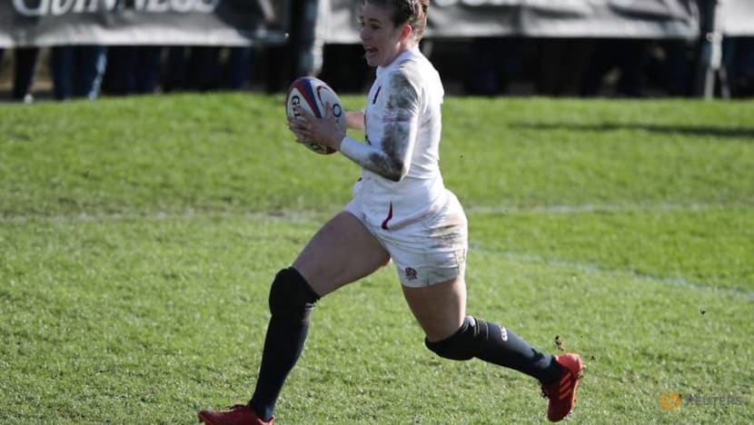 Rugby-England's Hunter on bench for women's Six Nations final against France Rugby-England's Hunter on bench for women's Six Nations final against France