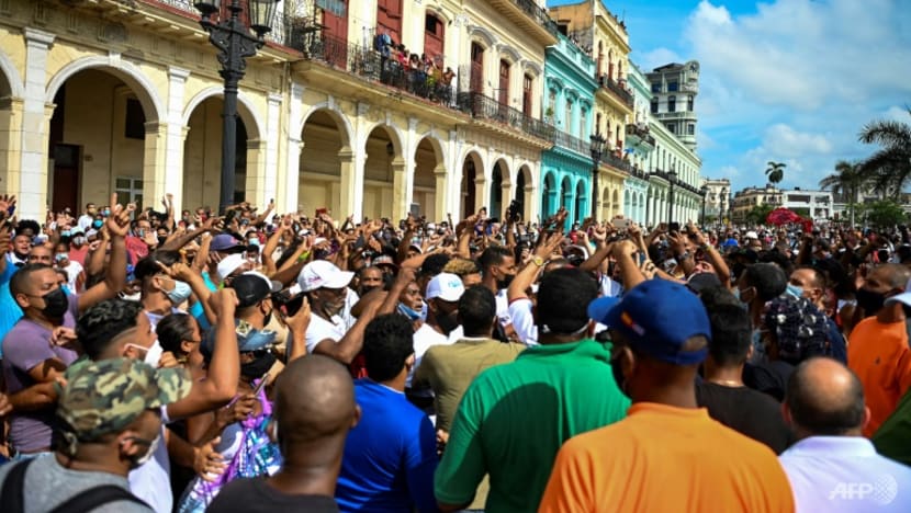 Cuban street protester sentenced to 10 years in prison: Family and NGO Cuban street protester sentenced to 10 years in prison: Family and NGO