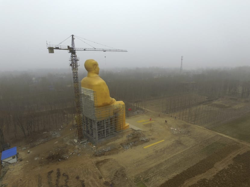 Gallery: S$650k giant statue of Mao Zedong ‘demolished’