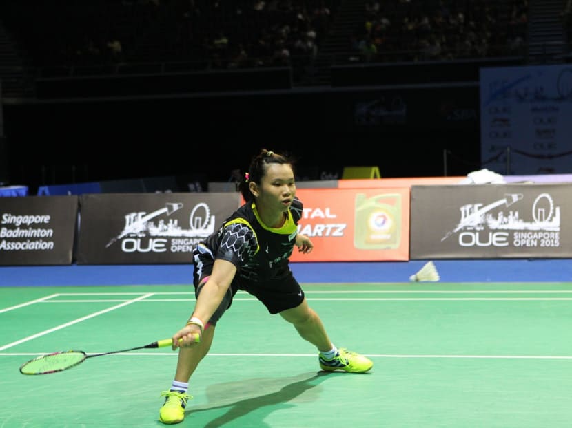 Women’s singles world No 1 Tai Tzu-ying of Taiwan. She is the first female shuttler from her country to reach the top of the world ladder. Photo: OUE Singapore Open