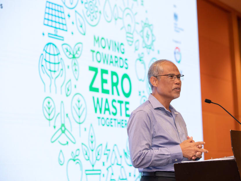 In his speech Mr Masagos stressed that climate change is a “pressing priority and an existential challenge”. In his speech Mr Masagos stressed that climate change is a “pressing priority and an existential challenge”.