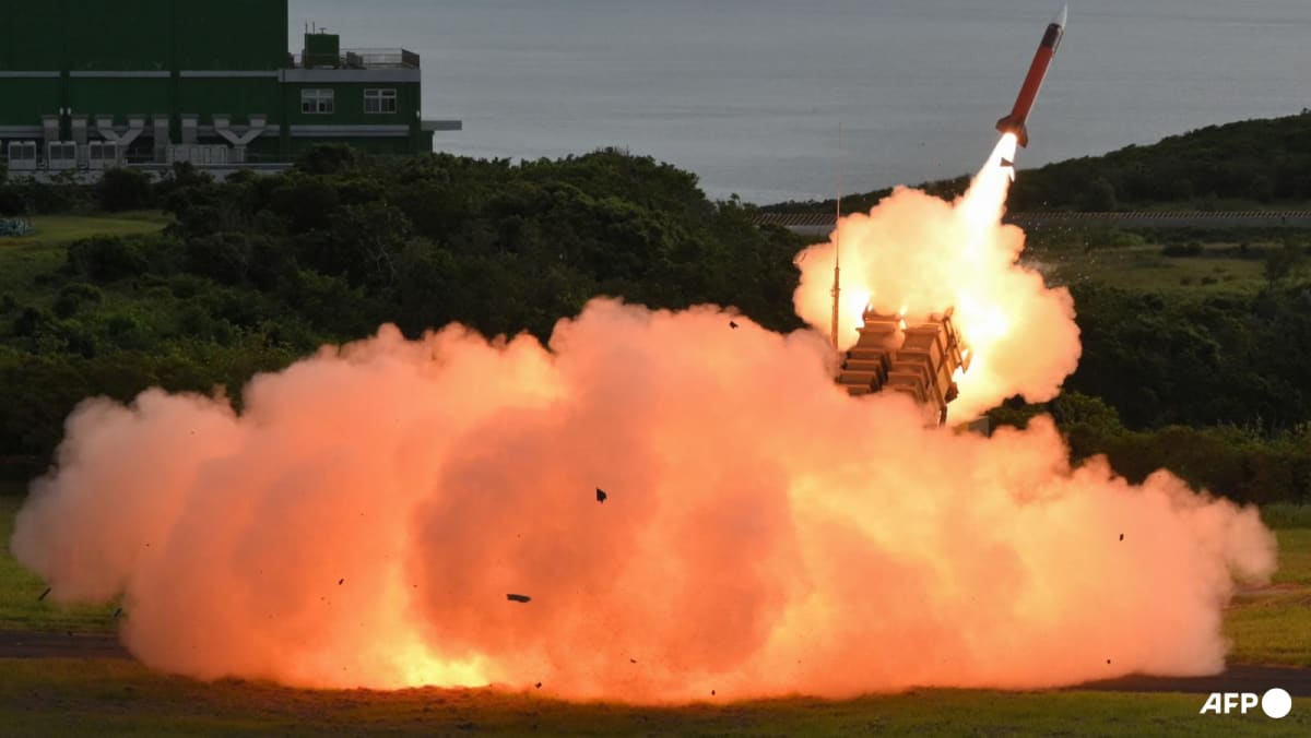 Taiwan shows off missile firepower on rare trip to sensitive test site Taiwan shows off missile firepower on rare trip to sensitive test site