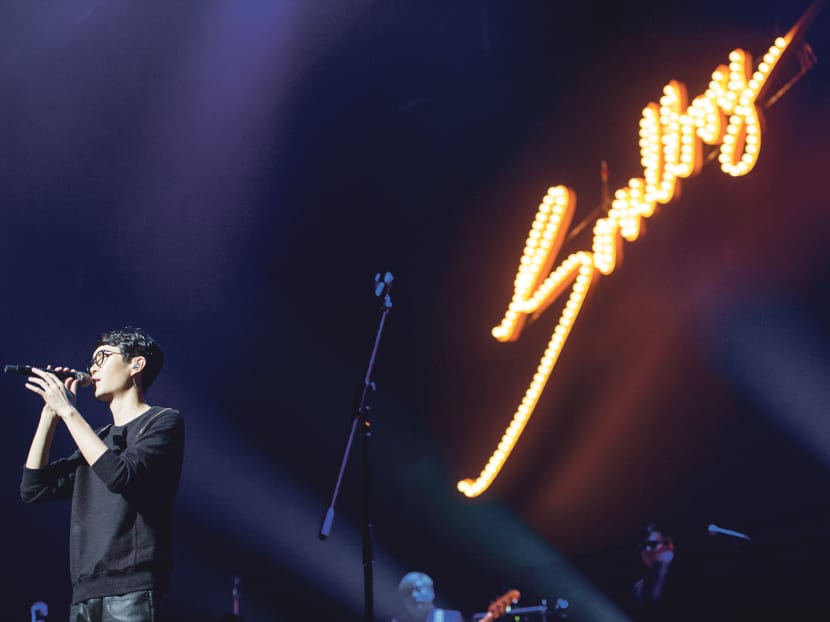 Hong Kong singer Khalil Fong performed some of his most popular hits, including Love, Love, Love and Love Song.