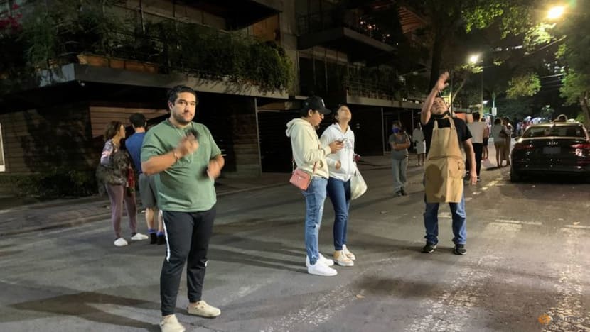 Strong nighttime earthquake jolts sleeping Mexicans, at least one death reported Strong nighttime earthquake jolts sleeping Mexicans, at least one death reported