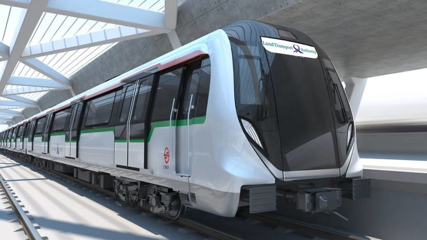 40 ageing trains on North-South, East-West MRT lines to be replaced 40 ageing trains on North-South, East-West MRT lines to be replaced