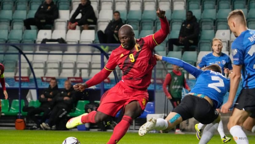 Football: Lukaku at the double as Belgium recover to outclass Estonia Football: Lukaku at the double as Belgium recover to outclass Estonia