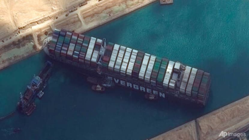 Megaship blocking Suez Canal may be refloated Saturday: Owner Megaship blocking Suez Canal may be refloated Saturday: Owner