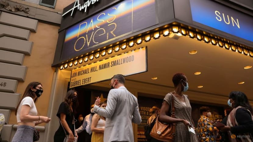 First Broadway play opens in NY since lengthy pandemic shutdown First Broadway play opens in NY since lengthy pandemic shutdown