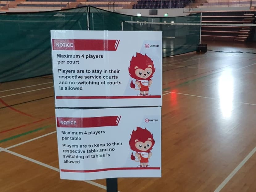 A positive Covid-19 case who played badminton at the ActiveSG Jurong East Indoor Sport Hall on June 22, 2020 was mixing in a large badminton social group, breaching safe management measures and rules.