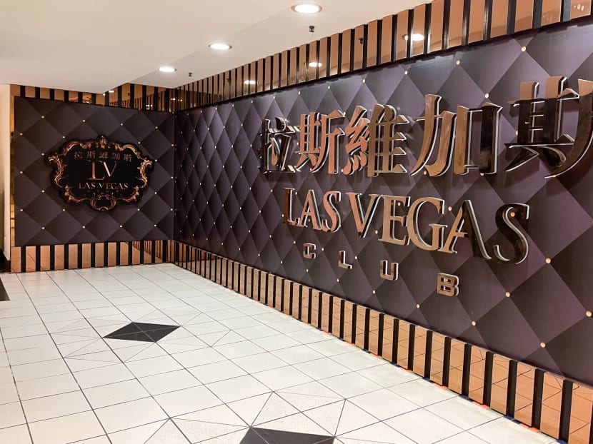 Las Vegas KTV at Parklane shopping mall, one of two karaoke lounges that were ordered to close for two weeks from July 16, 2021 due to a likely ongoing Covid-19 spread.