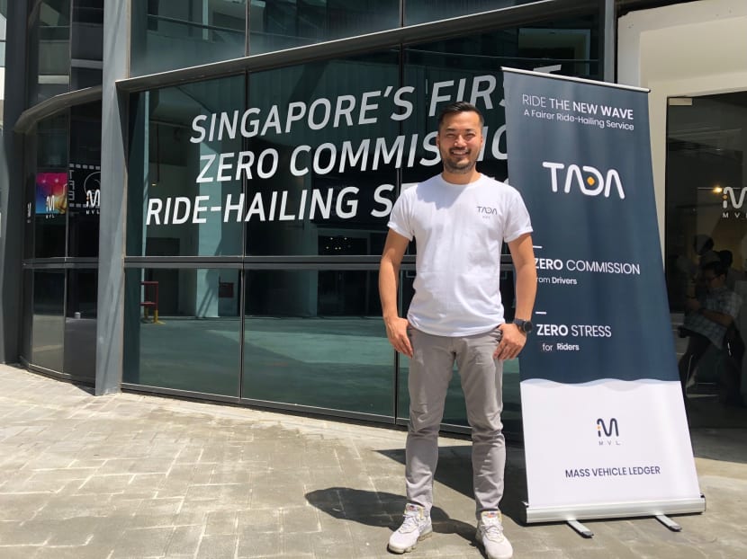 Mr Kay Woo, 38, the founder of MVL Foundation, which runs Tada — the latest entrant to Singapore’s ride-hailing industry.