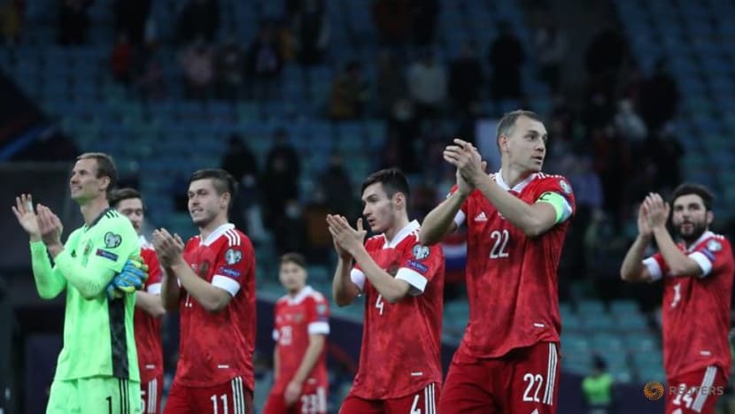 Dzyuba double gives Russia 2-1 win over Slovenia in World Cup qualifier Dzyuba double gives Russia 2-1 win over Slovenia in World Cup qualifier