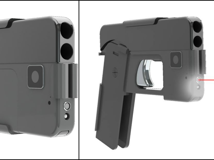 The Ideal Conceal gun that looks like a phone. Photo: Ideal Conceal/Facebook
