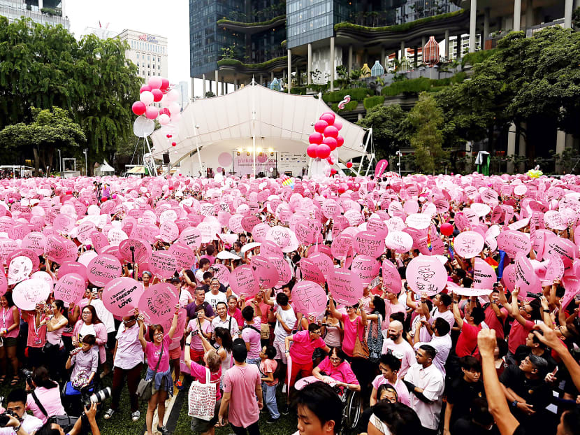 Home Affairs Minister K Shanmugam noted that attitudes towards homosexuality have changed since 2007 when Section 377A was last debated in Parliament. Home Affairs Minister K Shanmugam noted that attitudes towards homosexuality have changed since 2007 when Section 377A was last debated in Parliament.