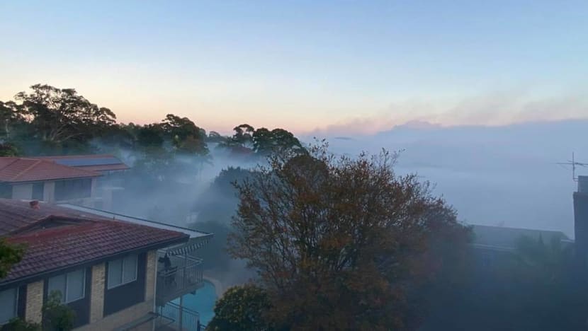 Controlled bushfire cloaks Sydney in hazardous smoke