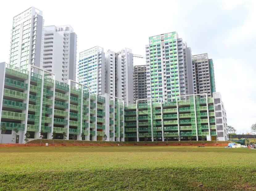 HDB development at Fernvale Link, where a columbarium was proposed to have been built. Photo: Ernest Chua