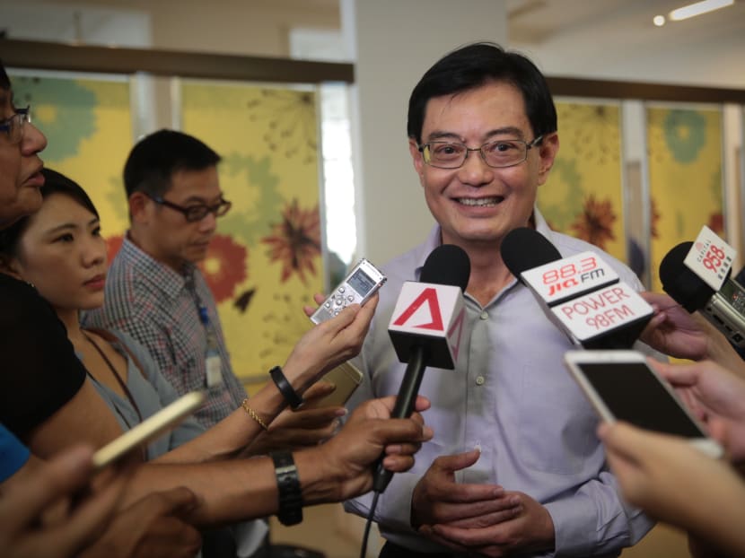Finance Minister Heng Swee Keat said healthcare spending is going to rise “quite sharply” over the next three to five years. Photo: Jason Quah/TODAY
