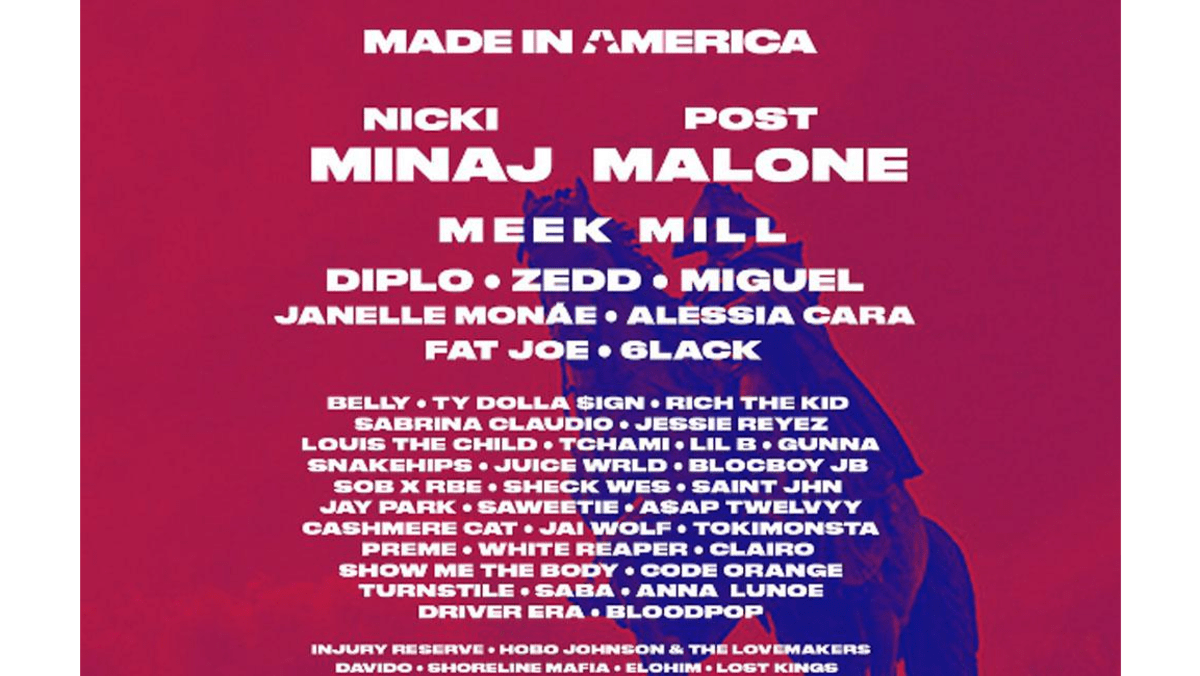 JayZ announces Made in America lineup 8 Days