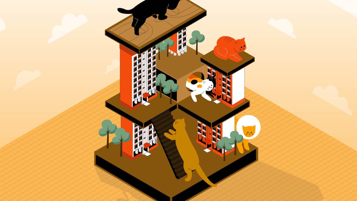 Maisonette cat den on sale