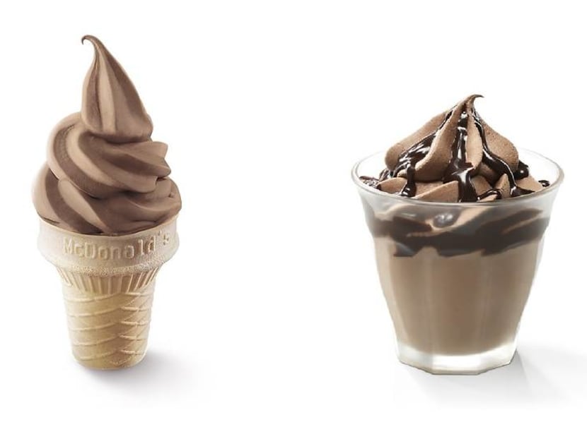 Attention chocolate fans: McDonald’s is serving Hershey’s soft serves from Sep 23
