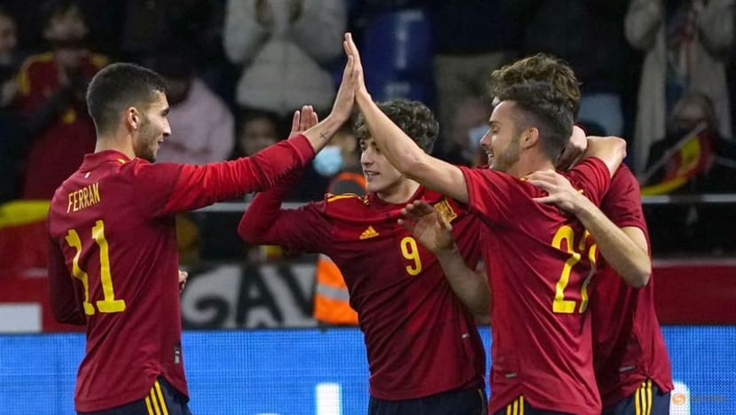 Morata and Sarabia at the double as Spain beat Iceland 5-0 Morata and Sarabia at the double as Spain beat Iceland 5-0