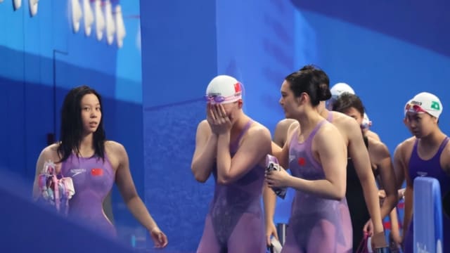 女子400米混泳接力犹如“魔咒” 中国队连三届犯规