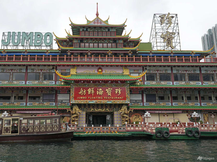 Hong Kong’s famed Jumbo Floating Restaurant capsizes in South China Sea following 'adverse conditions' Hong Kong’s famed Jumbo Floating Restaurant capsizes in South China Sea following 'adverse conditions'