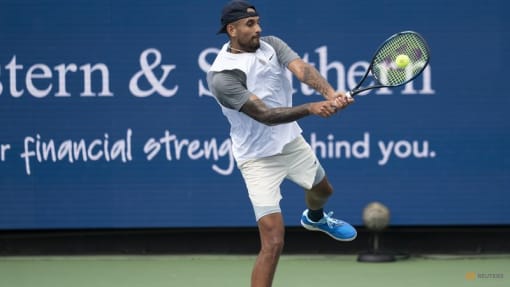 Kyrgios keeps cool to set up clash with Fritz in Cincinnati