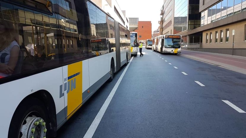 Belgian bus driver stabbed 10 times, continues route Belgian bus driver stabbed 10 times, continues route