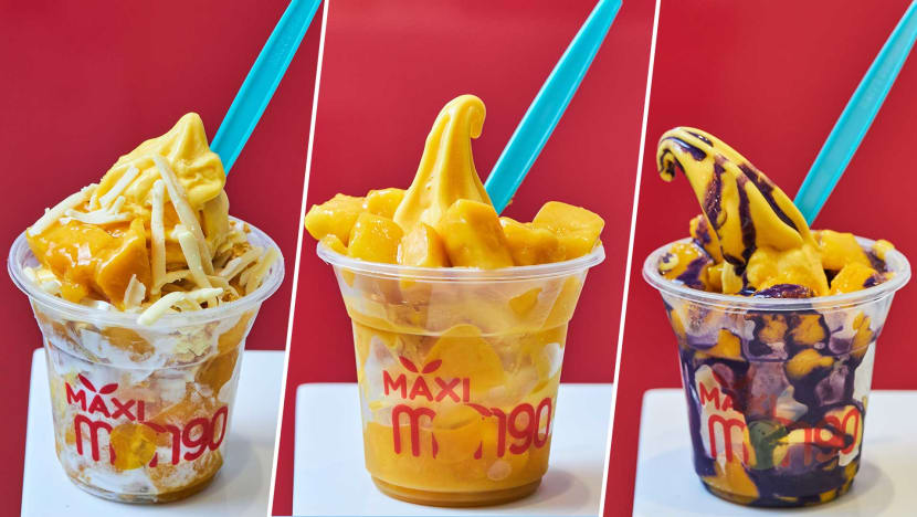 Here’s A Sneak Peek At Filipino Mango Soft-Serve Ice Cream Chain Maxi Mango’s S’pore Outlet