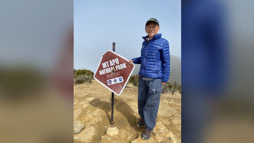 Singaporean man, 80, becomes oldest person to summit tallest mountain in Philippines