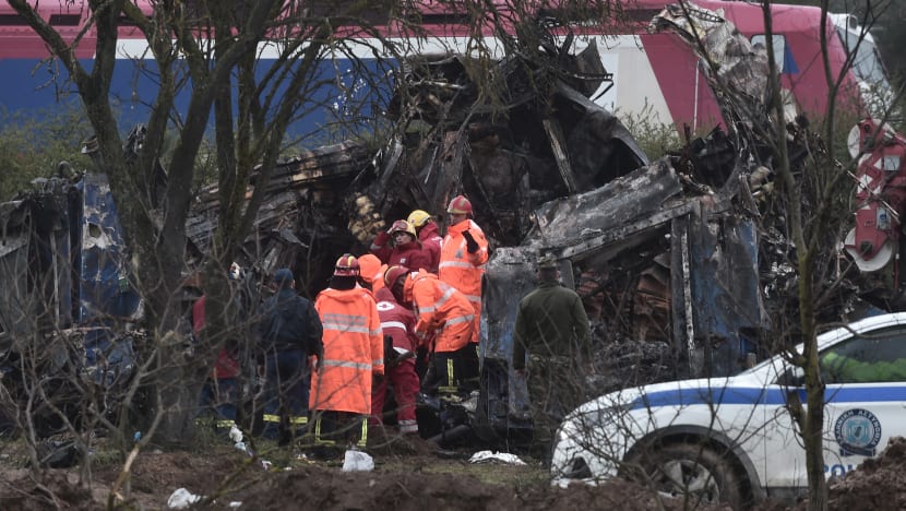 Korban jiwa nahas kereta api di Greece meningkat kepada 57 orang