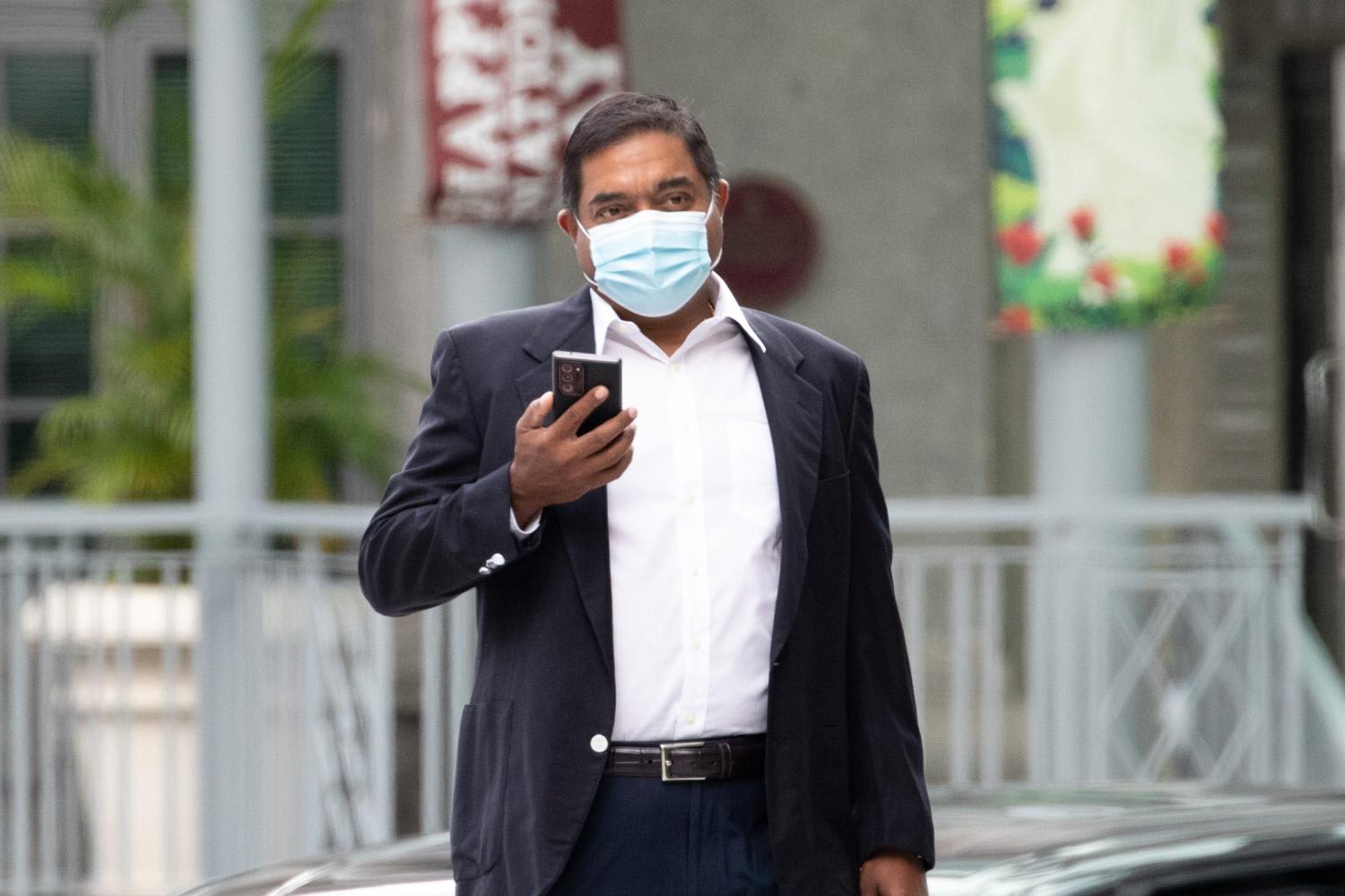 Family doctor Jitendra Kumar Sen at the State Courts on Sept 2, 2022. Family doctor Jitendra Kumar Sen at the State Courts on Sept 2, 2022.