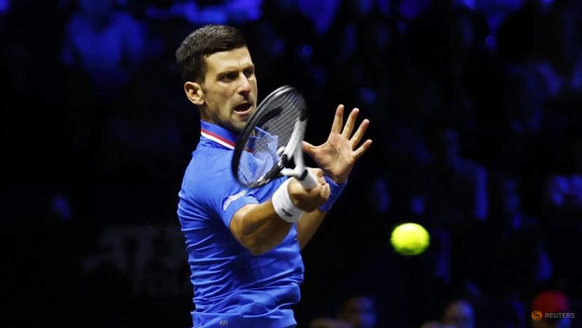Auger-Aliassime beats Djokovic to put Team World on brink of victory Auger-Aliassime beats Djokovic to put Team World on brink of victory