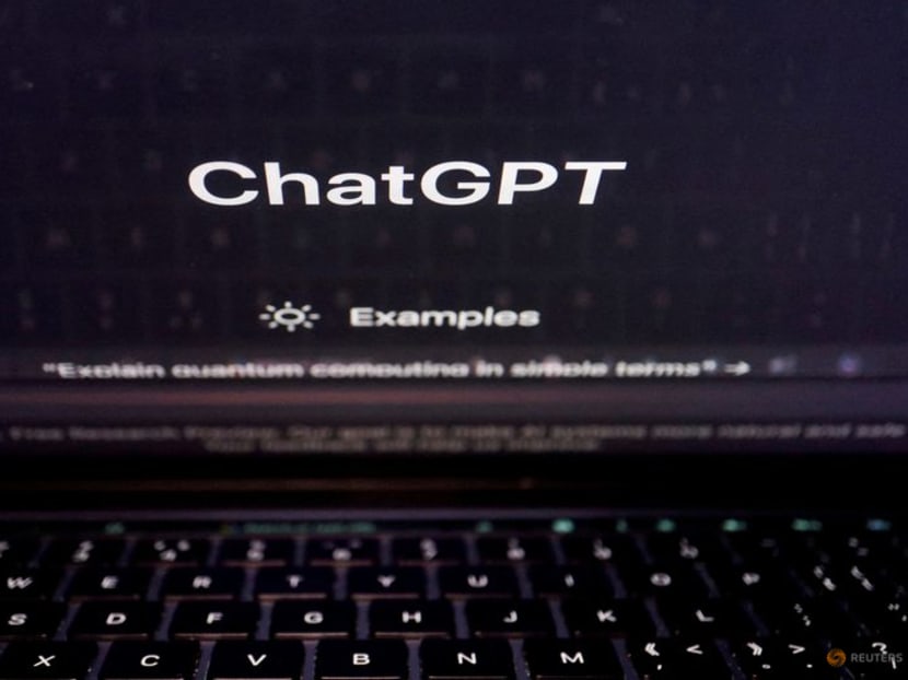 FILE PHOTO: A keyboard is seen reflected on a computer screen displaying the website of ChatGPT, an AI chatbot from OpenAI, in this illustration picture taken Feb. 8, 2023. REUTERS/Florence Lo/Illustration FILE PHOTO: A keyboard is seen reflected on a computer screen displaying the website of ChatGPT, an AI chatbot from OpenAI, in this illustration picture taken Feb. 8, 2023. REUTERS/Florence Lo/Illustration