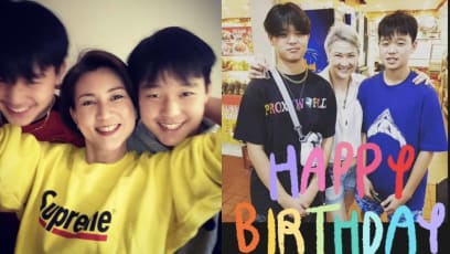 Ivy Lee’s 16-Year-Old Twin Sons Are Now Taller Than Her (And Their Godmother Hong Huifang)