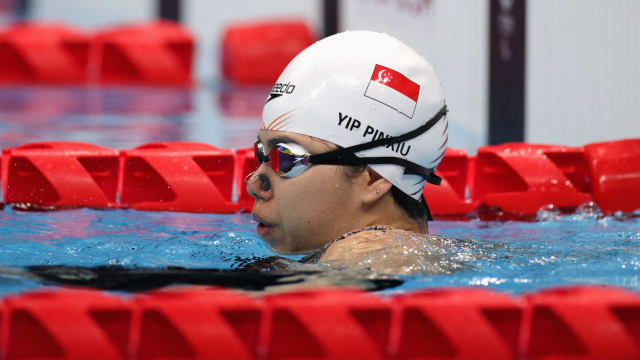  残泳世界系列赛新加坡站 叶品秀摘银