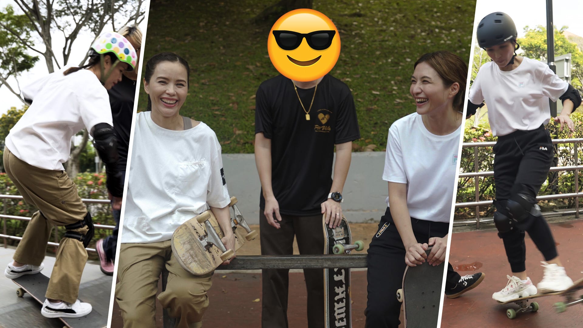 Vivian Lai Took Up Skateboarding With Zoe Tay Because The Coach Is “Handsome”