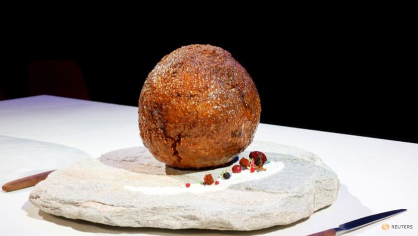 Giant meatball of extinct mammoth unveiled in The Netherlands Giant meatball of extinct mammoth unveiled in The Netherlands