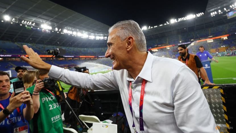 Brazil's coach says he couldn't resist a dance after goal Brazil's coach says he couldn't resist a dance after goal