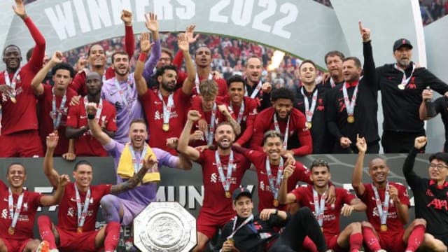 英格兰社区盾足球赛：利物浦力挫曼彻斯特市队 第16次夺冠