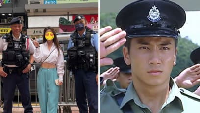 Chinese Tourists Are Now Seeking Out HK Policemen For Photos Because Of TVB Dramas