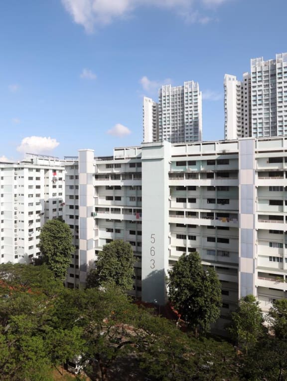 Blocks 562, 563, 564 and 565 along Ang Mo Kio Avenue 3 (pictured) have been chosen for the Housing and Development Board's Selective En bloc Redevelopment scheme.