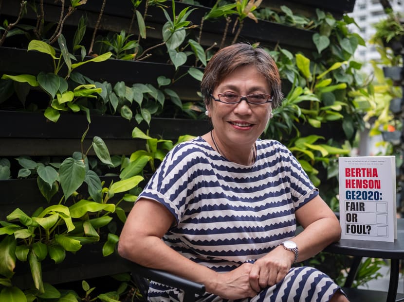 Veteran journalist Bertha Henson with her new book GE2020: Fair or Foul? Veteran journalist Bertha Henson with her new book GE2020: Fair or Foul?